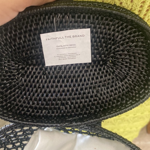 New Faithfull The Brand Paloma Black Crossbody Bag - Picture 6 of 8